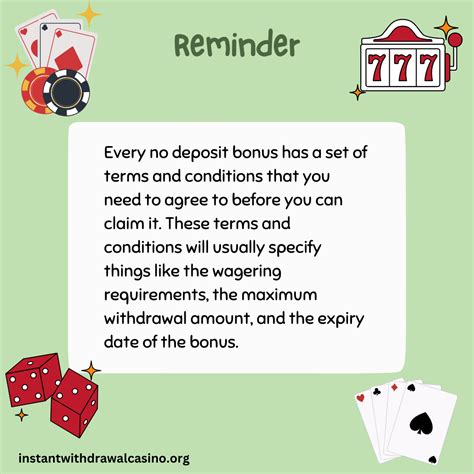 Instant Withdrawal No Deposit Bonus ᐈ $5.